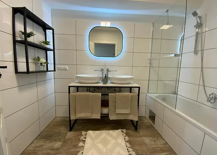 & Modern In Trendy Area L Hg22 Apartmán *